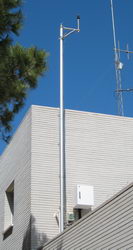 Son&ograve;metre d'AENA instal&middot;lat al Centre C&iacute;vic de Gav&agrave; Mar